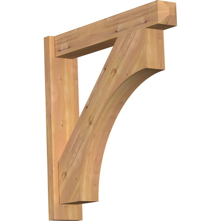 Ekena Millwork Westlake Smooth Craftsman Outlooker, Western Red Cedar, 5 1/2"W x 30"D x 30"H OUT06X30X30WTL04SWR